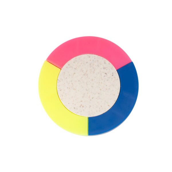 Resaltador 3 Colores Round Trigo