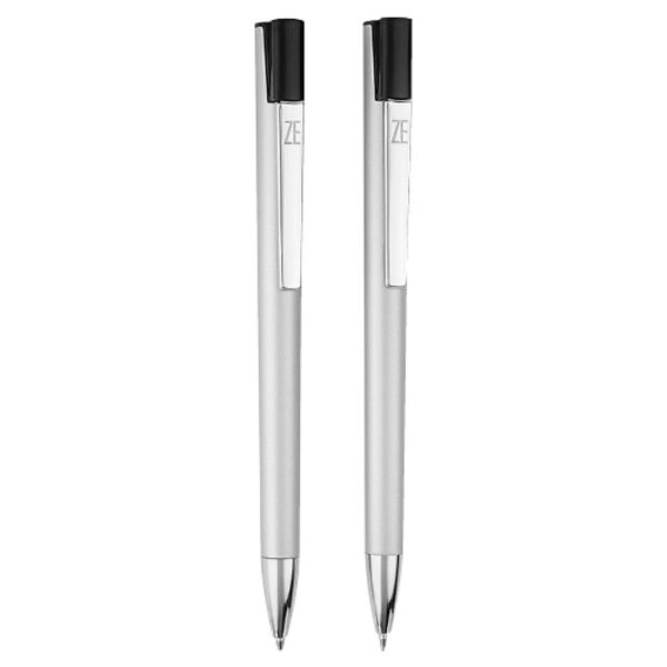 Boligafo Lapicera Set Arize en Aluminio Clip y Estuche