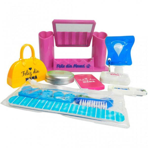 Kit Personal Madre 9 Accesorios Organizador de Espejo