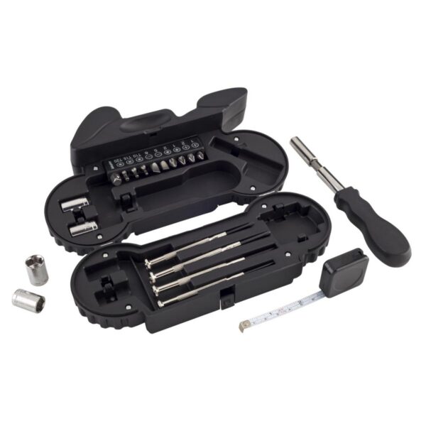 Herramientero Plastico Motobike Con Linterna 12 Piezas