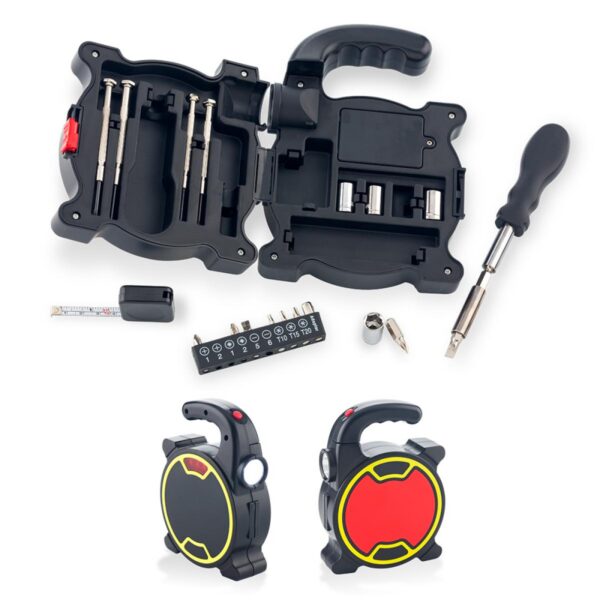 Set De Herramientas Plastico Handle con Linterna
