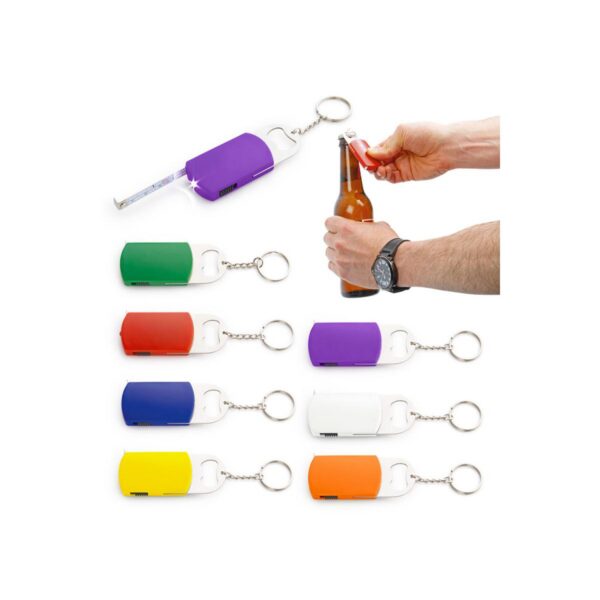 Cinta Metrica Destapador Linterna LED Opener 100 cm