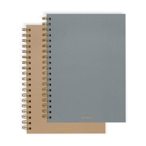 Libreta Cubierta Rígida Cartón Malaki 120 Hojas de Rayas