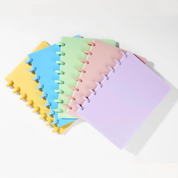 Libreta Plastica 80 Hojas a Rayas Ikoti