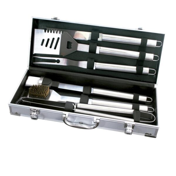 Set Parrila De BBQ En Aluminio 6 Accesorios