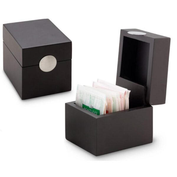 Caja De Te en MDF Espacios Separados Para Sobres