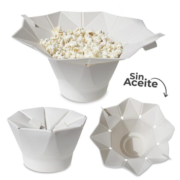 Crispetera en Silicona Oil Free para Microondas