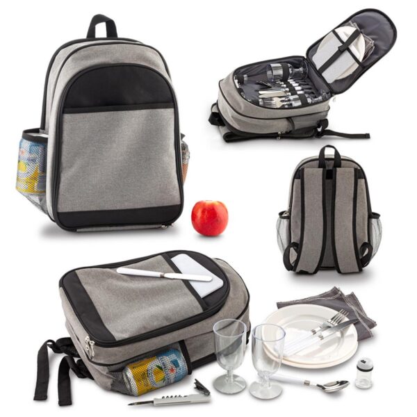 Morral Maleta backpack Picnic Set