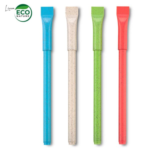 Esfero Boligrafo Hollow Eco Elaborado en Fibra de Trigo