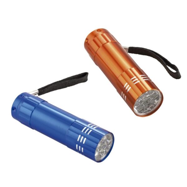 Linterna De 9 Leds Flynt En Aluminio