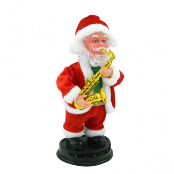 Decoracion Muñeco Papa Noel Musical Navideño Alto