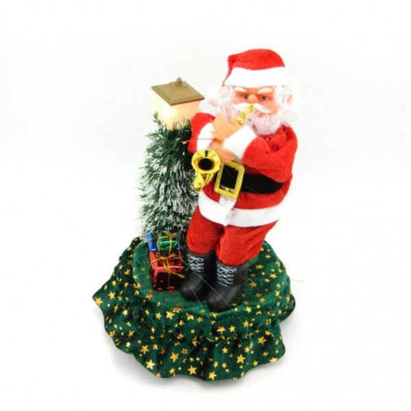 Decoracion Muñeco Papa Noel Alto 26 Cm Ancho 16 Cm