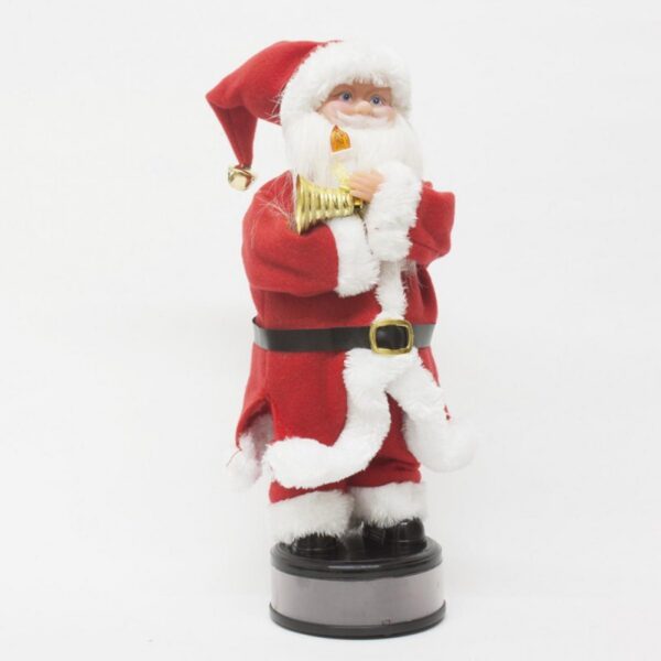 Muñeco de Papa Noel con Base y Campanilla