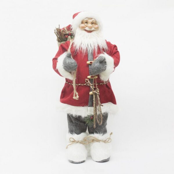 Muñeco de Papa Noel con Accesorios de Invierno