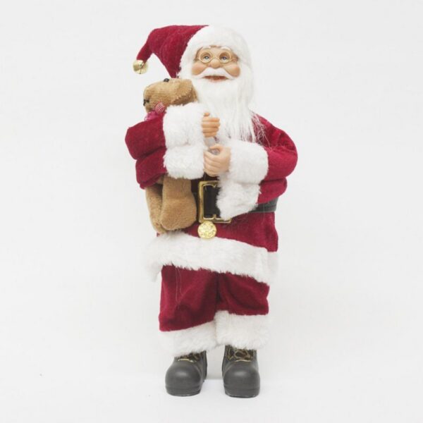 Muñeco de Papa Noel con Peluche de Felpa