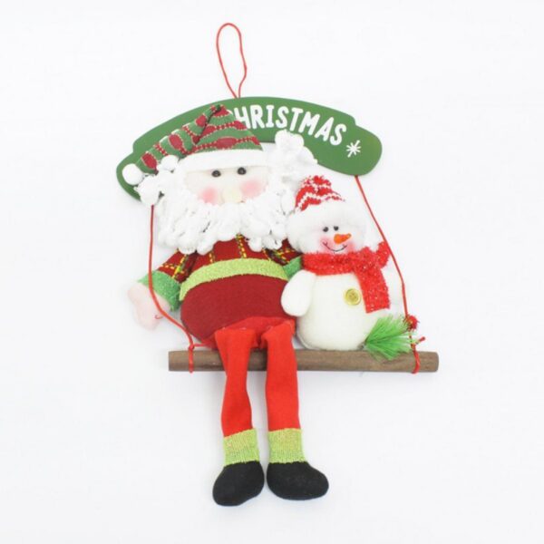 Colgador de Pared Papa Noel Sentado