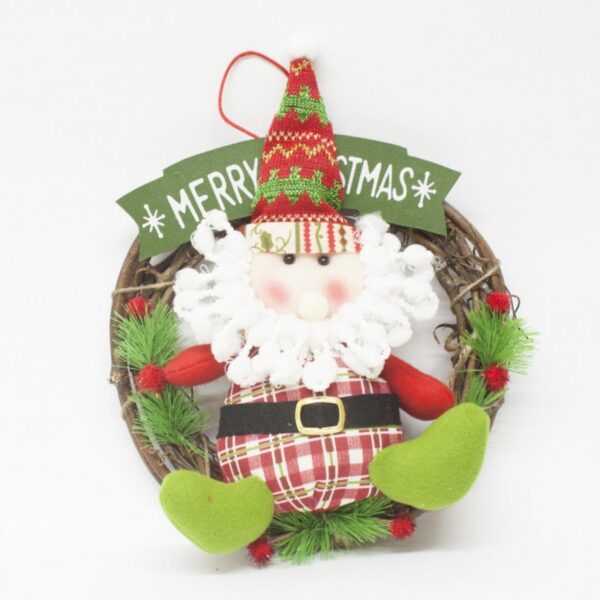 Colgador de Pared Muñeco de Papa Noel