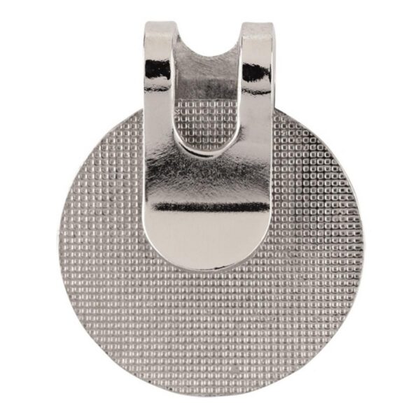 Clip Metalico Con Marcador Tipo Moneda Para Gorra