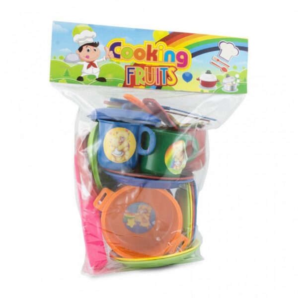 Juguete Vajilla Pequeña 24 Piezas en Plastico