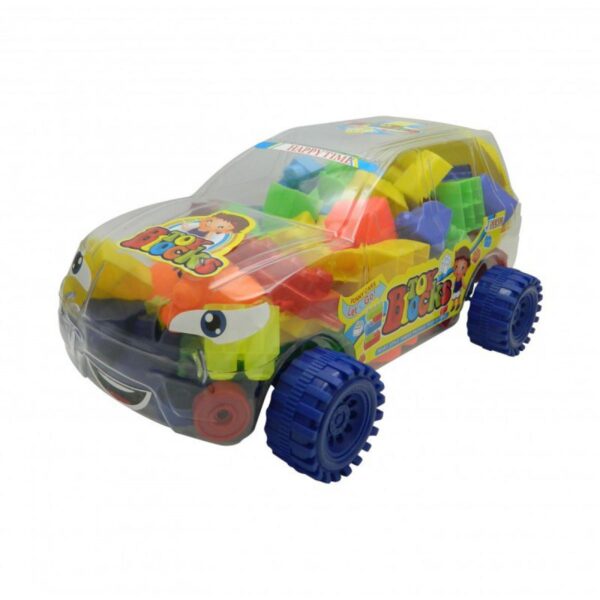 Carro Auto Didactico para Armar Plastico 68 Piezas