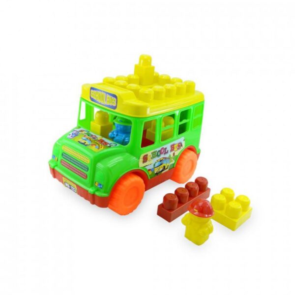 Juguete Bus Didactico Elaborado en Plastico