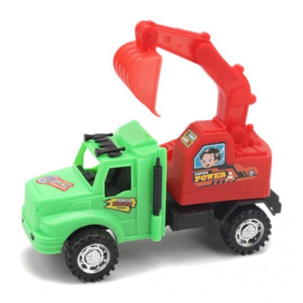 Carro Vehiculo de Juguete Plastico Pover Brazo de Carga