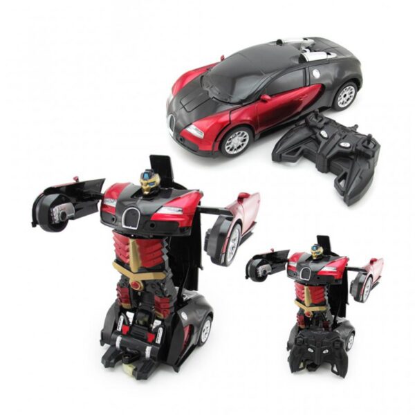 Carro Vehiculo a Control Remoto Transformer Plastico