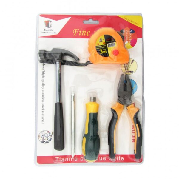 Set Herramientero Martillo Destornillador Alicate