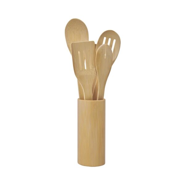 Set De Utensilios Bambu Quinoa Base 4 utensilios