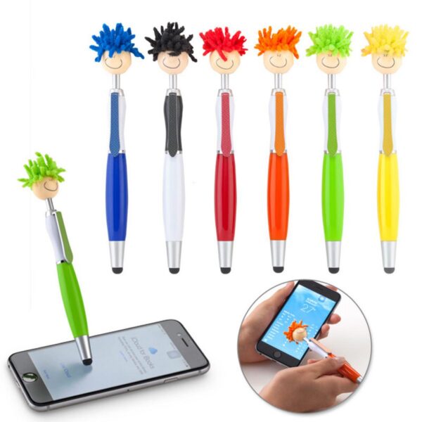 Esfero Boligrafo MOP Stylus Cabeza Microfibra