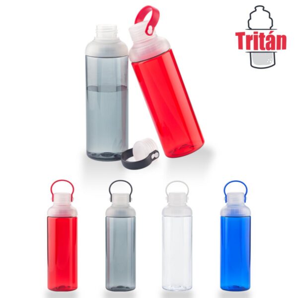 Botella Botilito Doble Funcion En Tritan Swat 600ml