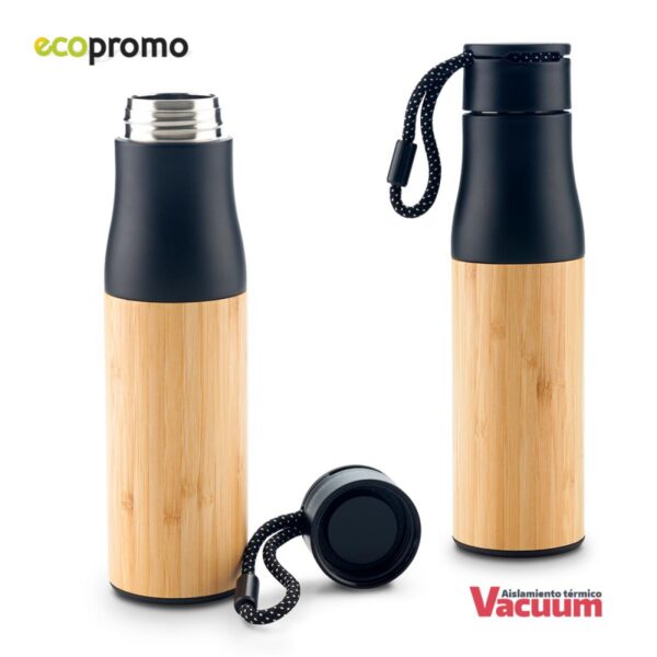 Botella Botilito Metalico Branson 500ml Doble Pared