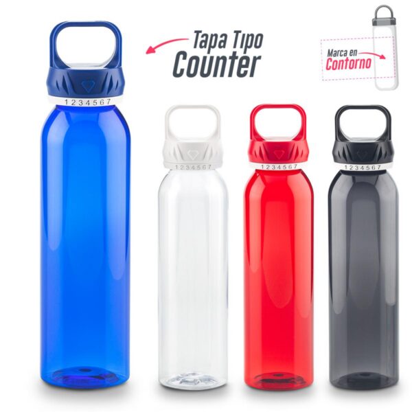Botella Botilito Counter 650ml Elaborado en Plastico