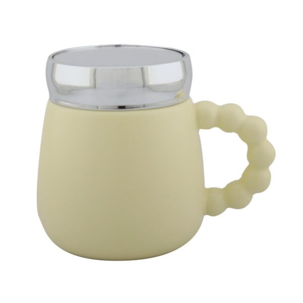Mug Ceramica Con Diseño Trenzado Tapa 6