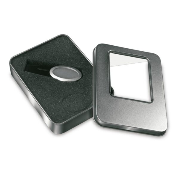 Estuche Metalico Para Usb Con Espuma Interior