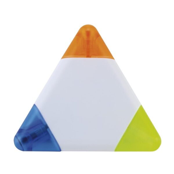 Resaltador En Cera Magico Triangulo En Plastico