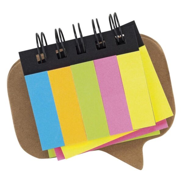 Set De Memos Stickies Set Floppy Carton Argollado
