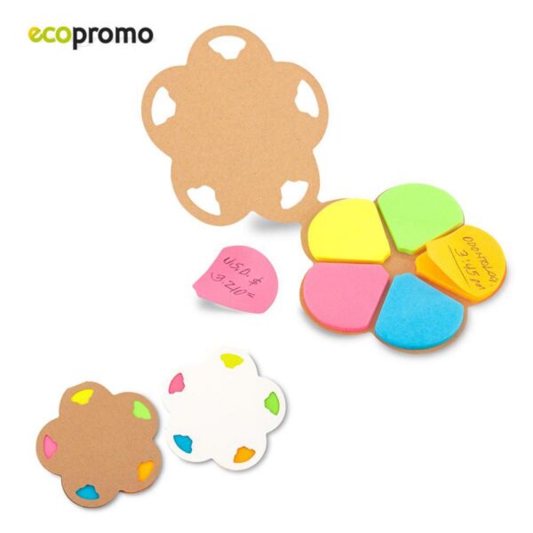 Sticky Notes Adhesivos Set Spring En Forma de Flor