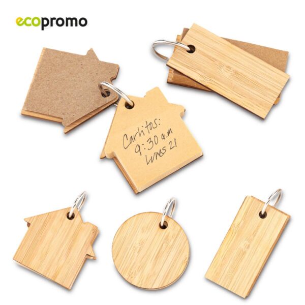 Set de mini taco de papel Bambú Sticky Pad