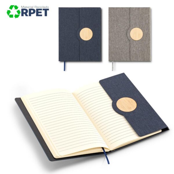 Libreta Scorpius RPET Tapa Dura A5 80 hojas