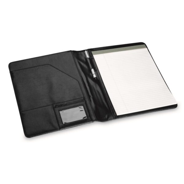 Portafolio Sencillo En PVC Con Block De Notas