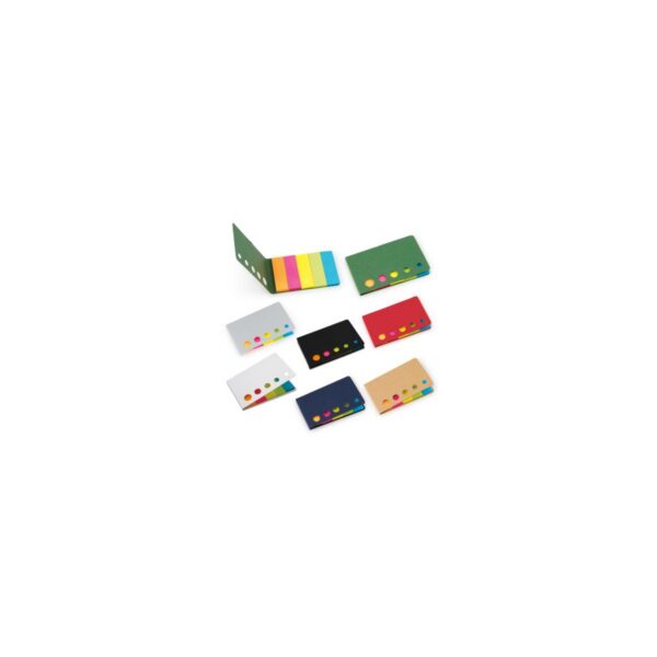 Juego de Sticker 5 taquitos de 25 hojas cada uno