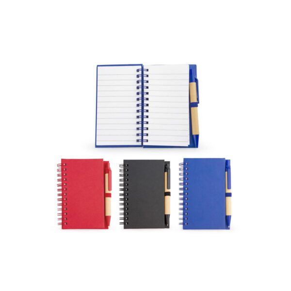 Libreta Cuaderno Ecologico Doble O Boligrafo
