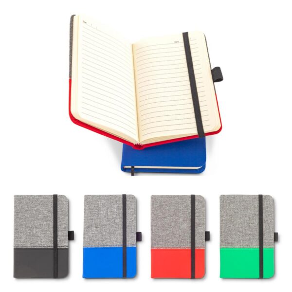 Mini Libreta en Tela Jokull 96 Hojas