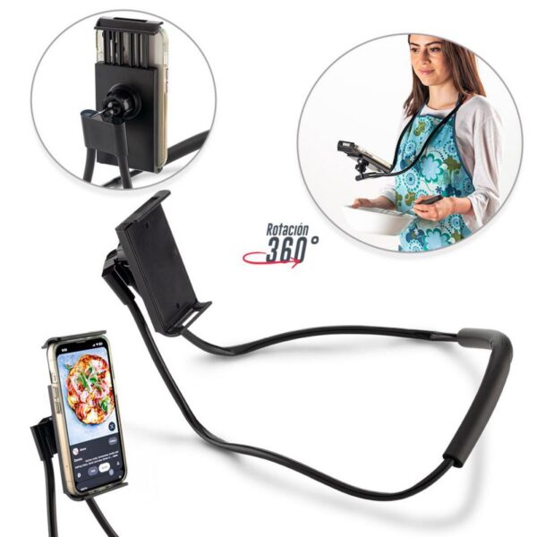 Soporte Plastico Flexible Para Moviles Chill