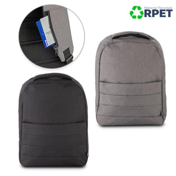 Maleta Morral Backpack Telesto Rpet laptop de 15 Pulgadas