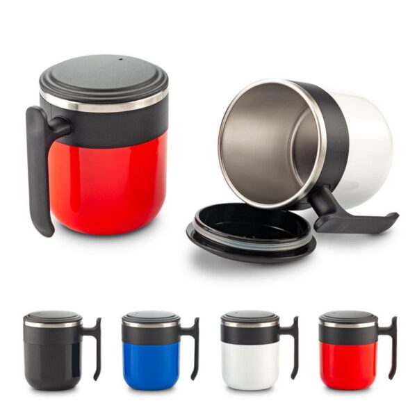 Vaso Mug Doble Pared Acero Inoxidable Toffee 300ml