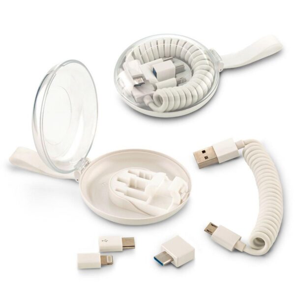 Cable Multicargador Estuche Plastico Spring