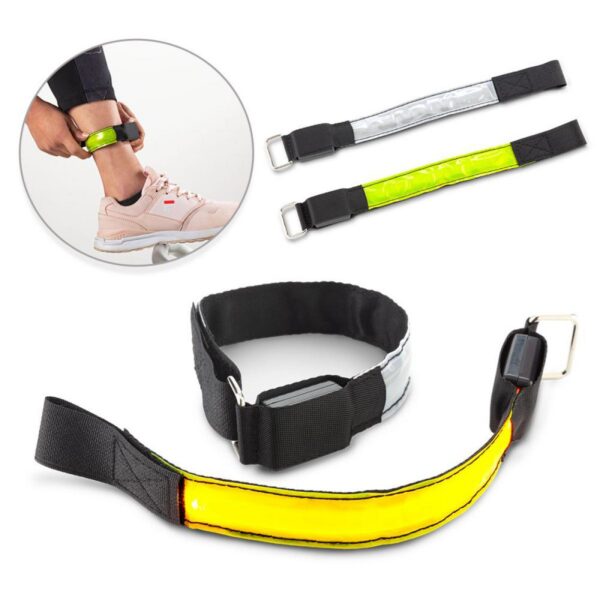 Banda con iluminación LED Sport Velcro