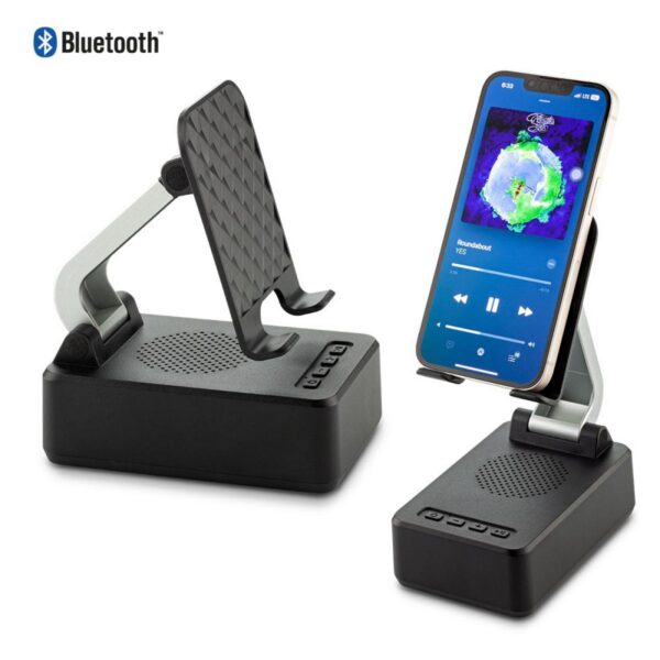 Speaker Bluetooth Plastico Syke Con Soporte